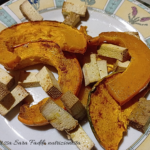 Tofu affumicato con zucca Hokkaido speziata